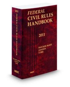 现货Federal Civil Rules Handbook[9780314934352]