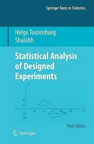 现货Statistical Analysis of Designed Experiments, Third Edition (2010)[9781441911476]