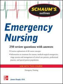 现货 Schaum'S Outline Of Emergency Nursing [9780071789806]