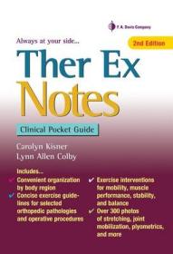 现货 Ther Ex Notes : Clinical Pocket Guide [9780803658516]