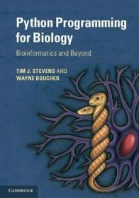 现货 Python Programming For Biology: Bioinformatics And Beyond [9780521720090]
