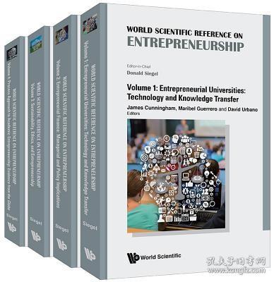 现货World Scientific Reference on Entrepreneurship, the (in 4 Volumes)[9789814733304]
