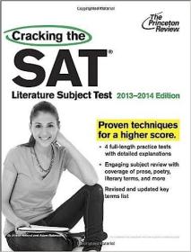 Cracking the SAT Literature Subject Test, 2013-2014 Edition (College Test Preparation)