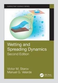 现货 Wetting and Spreading Dynamics, Second Edition (Surfactant Science)[9781138584075]