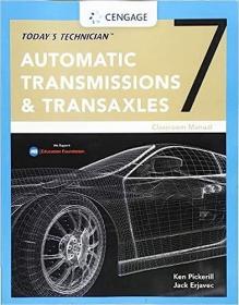 现货Today's Technician: Automatic Transmissions and Transaxles Classroom Manual[9781337792165]