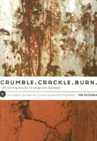 设计与绘图材质 Cruble Crackle Burn