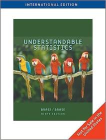 现货UNDERSTANDABLE STATISTICS:CONCEPTS[9781439050019]