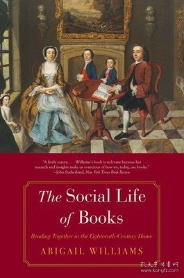 现货The Social Life of Books: Reading Together in the Eighteenth-Century Home[9780300240252]