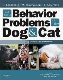 现货 Behavior Problems of the Dog and Cat (Revised)[9780702043352]