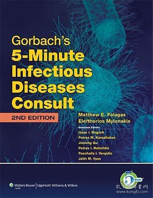 现货 Gorbach'S 5-Minute Infectious Diseases Consult (The 5-Minute Consult Series) [9781609133863]