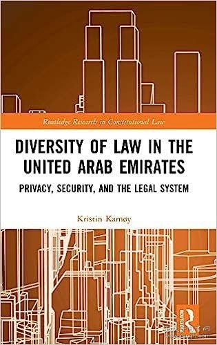 现货Diversity of Law in the United Arab Emirates: Privacy, Security, and the Legal System[9780367343491]