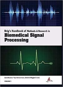 现货Brig"s Handbook of Methods & Research in Biomedical Signal Processing[9781788351584]