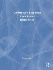 现货Construction Economics: A New Approach[9781032262826]