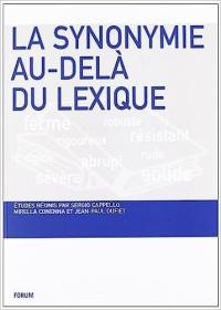 现货La synonymie au-delà du lexique[9788884207012]