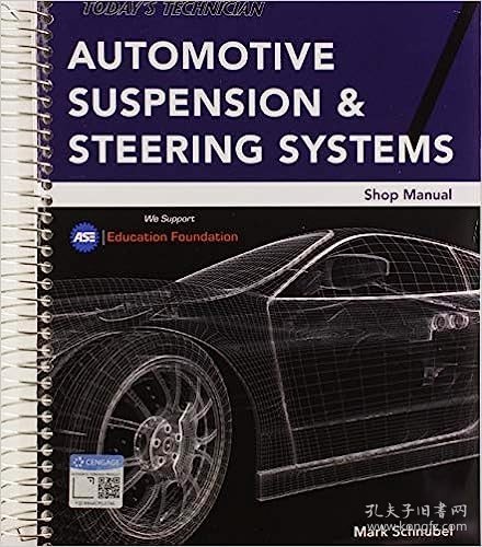 现货Today's Technician: Automotive Suspension & Steering Shop Manual, Spiral Bound Version[9781337567350]