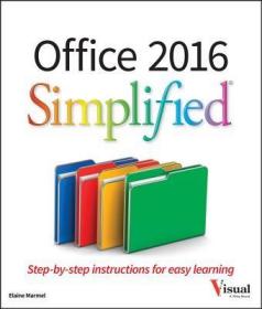 现货 Office 2016 Simplified (Simplified (Wiley))[9781119074748]