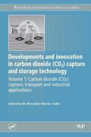 现货 Developments and Innovation in Carbon Dioxide (Co2) Capture and Storage Technology: Carbon Dioxide (Co2) Capture, Transport and Industrial Application (Woodhead[9780081014806]