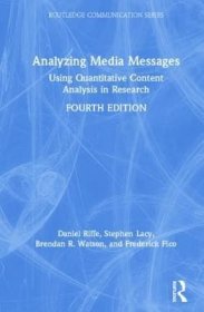 现货Analyzing Media Messages: Using Quantitative Content Analysis in Research[9781138613973]