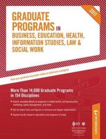 Graduate Programs in Business, Education, Health, Information Studies, Law and Social Work