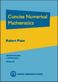 现货 Concise Numerical Mathematics