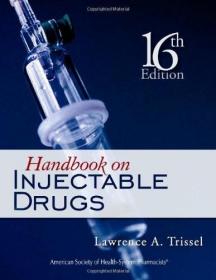 现货Handbook on Injectable Drugs[9781585282487]