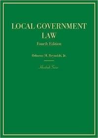 现货Reynolds'' Local Government Law (Hornbook)[9781628101218]
