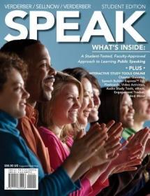 SPEAK (with CourseMate with Interactive Video Activities, Audio Studio Tools, InfoTrac