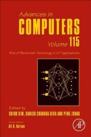 现货 Role Of Blockchain Technology In Iot Applications,Volume 115 [9780128171899]