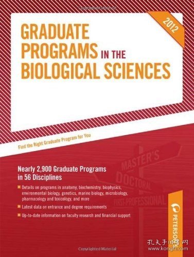 Graduate Programs in the Biological Sciences 2012 (Grad 3)