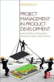 现货Project Management in Product Development[9780128023228]