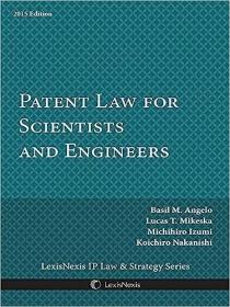 现货Patent Law For Scientists And Engineers[9781632819178]