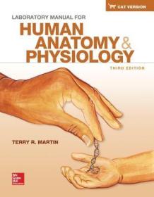 现货 Lab Manual For Human Anatomy & Physiology Cat Version [9780078024306]