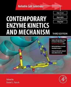 现货 Contemporary Enzyme Kinetics And Mechanism  3E [9780123786081]