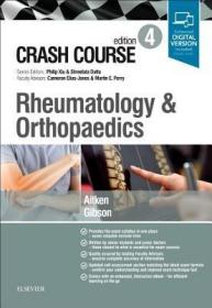 现货 Crash Course Rheumatology And Orthopaedics [9780702073601]