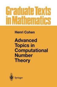 现货Advanced Topics in Computational Number Theory (Softcover Reprint of the Original 1st 2000)[9781461264194]