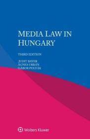 现货Media law in Hungary[9789403511559]