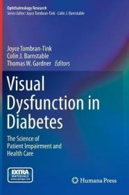 现货 Visual Dysfunction in Diabetes: The Science of Patient Impairment and Health Care (2012) (Ophthalmology Research)[9781607611493]