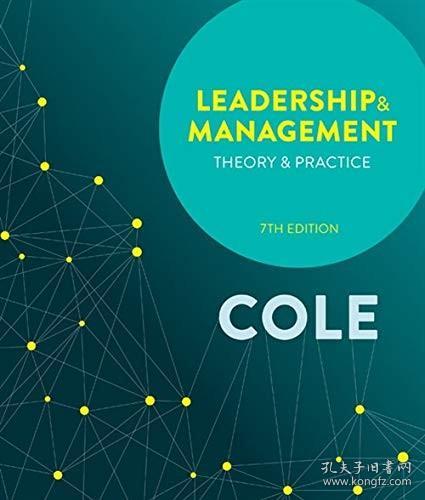 现货Leadership and Management: Theory And Practice[9780170403856]