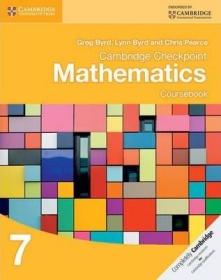 现货Cambridge Checkpoint Mathematics Coursebook 7[9781107641112]