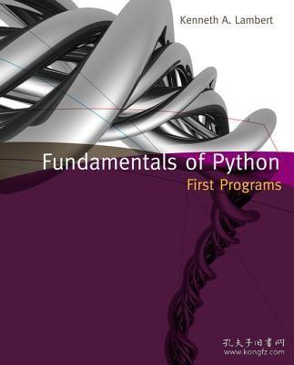 现货 Fundamentals of Python: First Programs (Introduction to Programming)[9781111822705]
