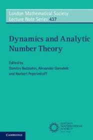 现货Dynamics and Analytic Number Theory[9781107552371]