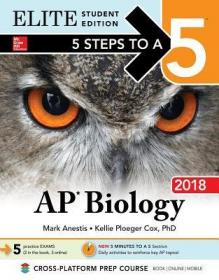 现货 5 Steps To A 5: Ap Biology 2018 Elite Student Edition (Mcgraw-Hill 5 Steps To A 5) [9781260009965]