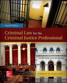 现货Criminal Law for the Criminal Justice Professional[9780078026584]