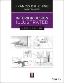 现货Interior Design Illustrated[9781119377207]