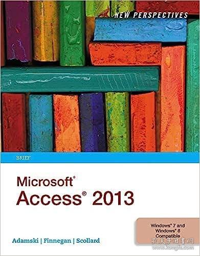 现货New Perspectives on Microsoft Access 2013: Brief[9781285099224]