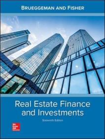 现货Real Estate Finance and Investments[9781259919688]