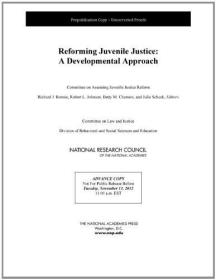 现货Reforming Juvenile Justice: A Developmental Approach[9780309278904]