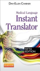 现货 Medical Language Instant Translator [9781455758319]