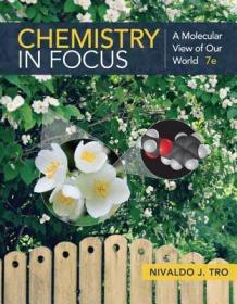 现货 Chemistry In Focus: A Molecular View Of Our World [9781337399692]