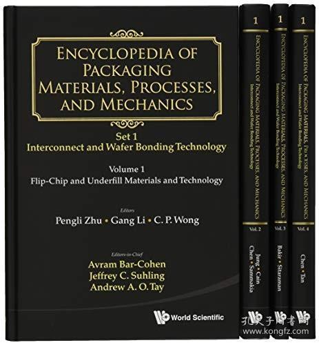 现货Encyclopedia of Packaging Materials, Processes, and Mechanics - Set 1: Die-Attach and Wafer Bonding Technology (a 4-Volume Set)[9789811201110]